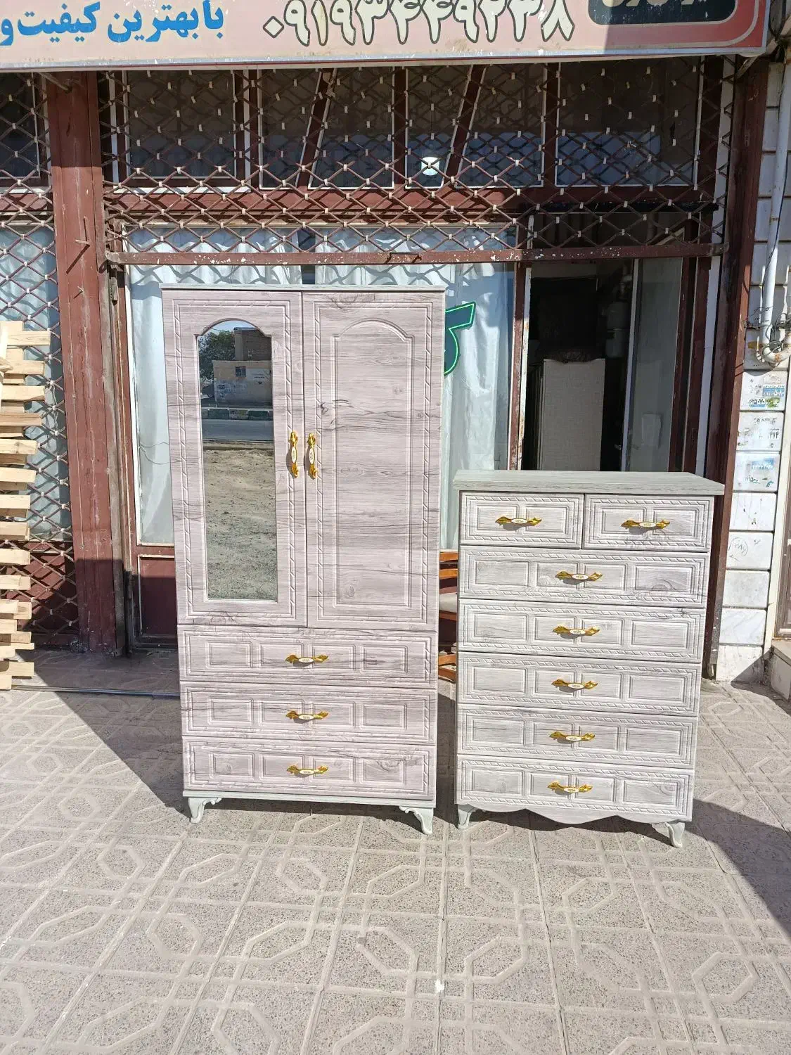 کمد دو درب سه کشو با دراور چکی 8ماه|جاکفشی، کمد، دراور|زنجان, |دیوار