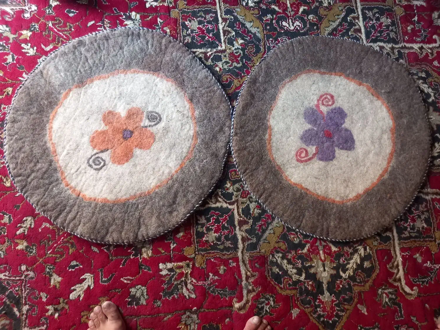 جاجیم فرشها برای آویزون کردن توی چادر سیاه یا غیره|گلیم، جاجیم، گبه|شیراز, پودنک|دیوار