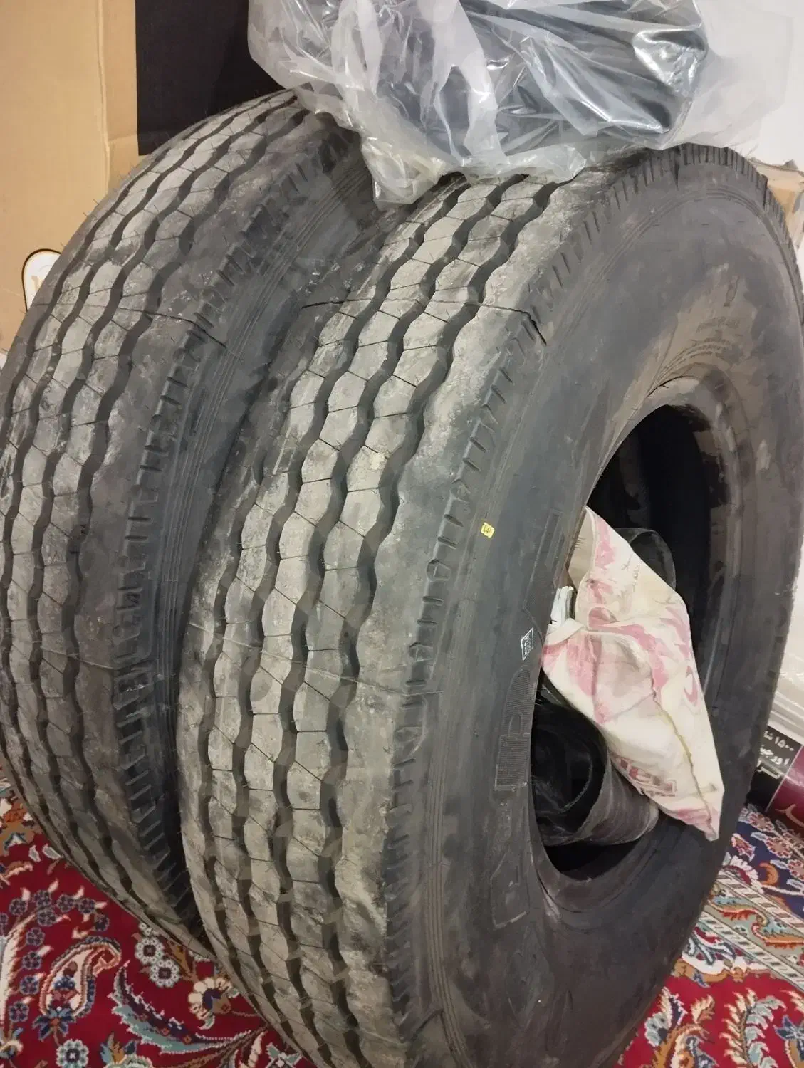 یک جفت لاستیک نو کامیون بارز2025|قطعات یدکی و لوازم جانبی|بجنورد, |دیوار