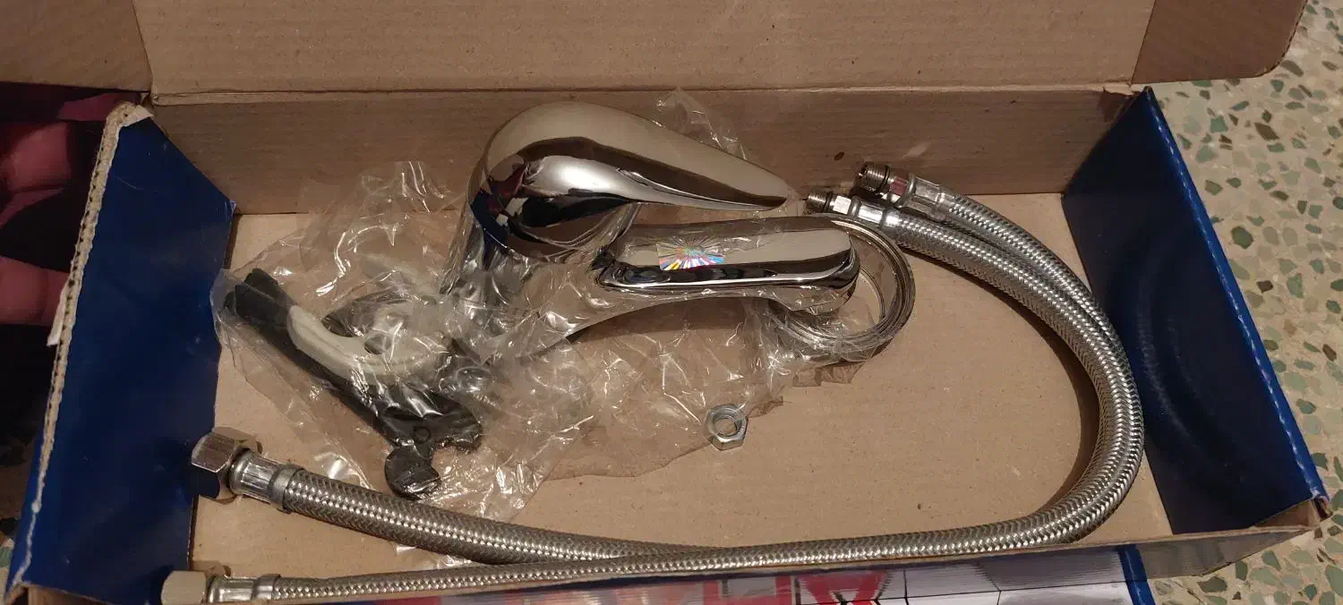 شیر آکبند اهرمی روشویی طرح دنیز|لوازم سرویس بهداشتی|کرمانشاه, |دیوار