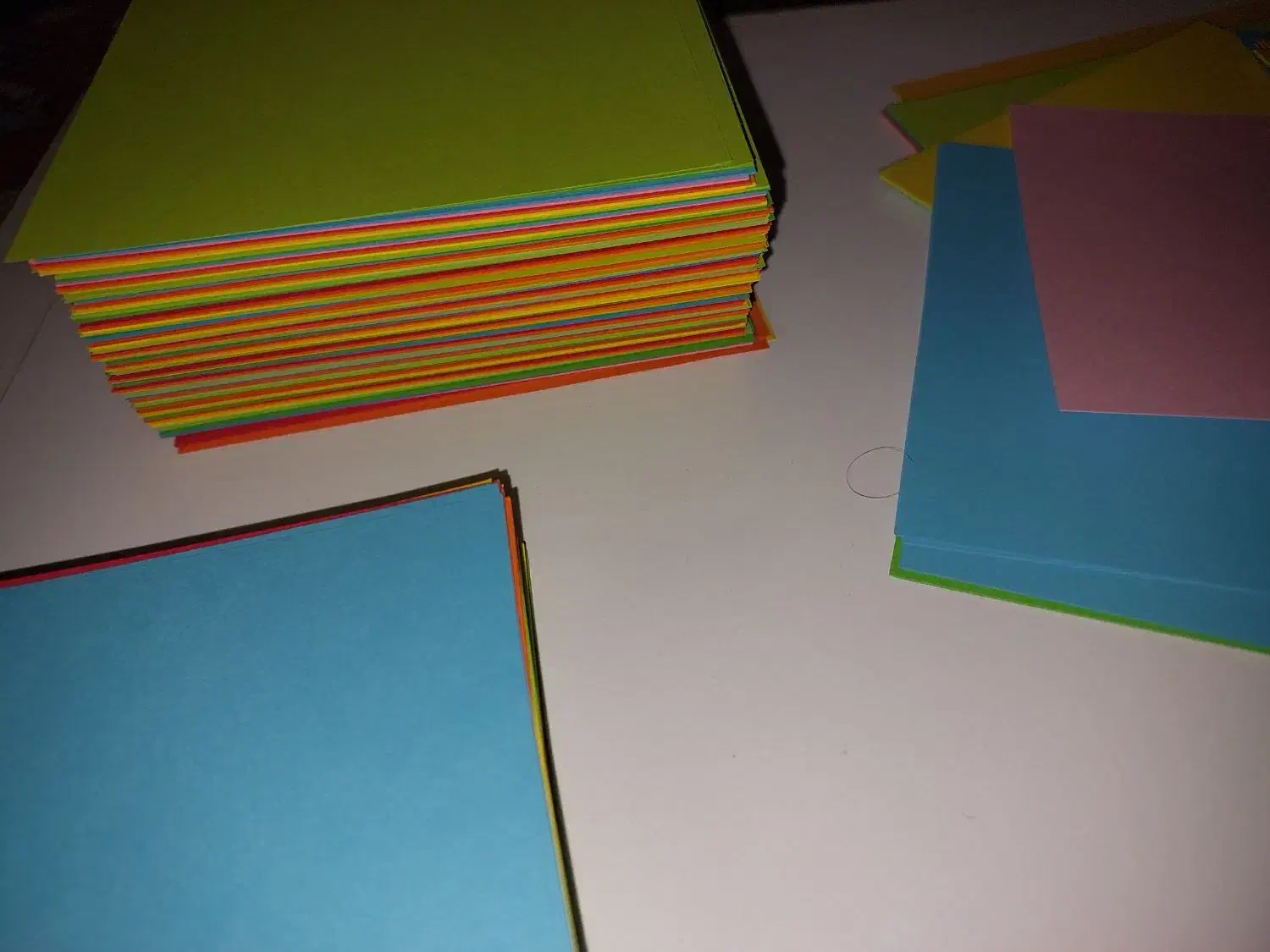 کاغذ رنگی ۹ در ۹ سانت|لوازم التحریر|تهران, ائمه اطهار|دیوار