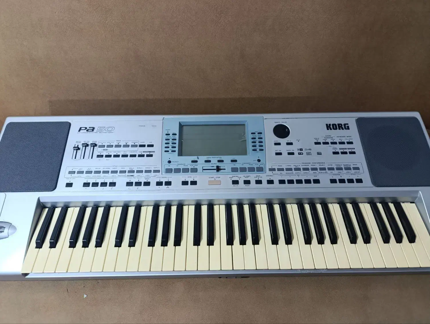 ارگ پیا 50 KORG تبدیل به 80|پیانو، کیبورد، آکاردئون|گرگان, |دیوار