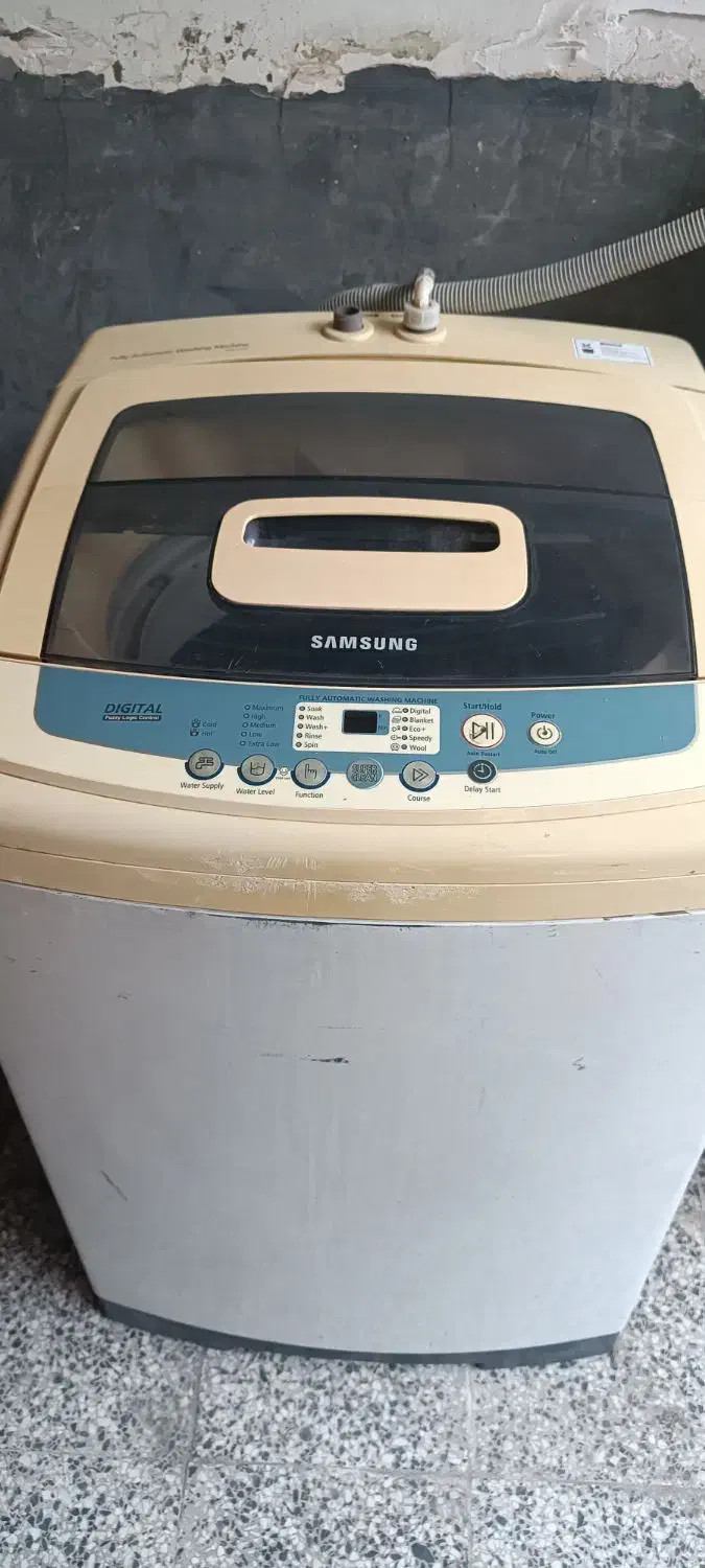 لباس شویی یا پتو شویی سامسونگ|ماشین لباسشویی و خشککن لباس|دزفول, |دیوار