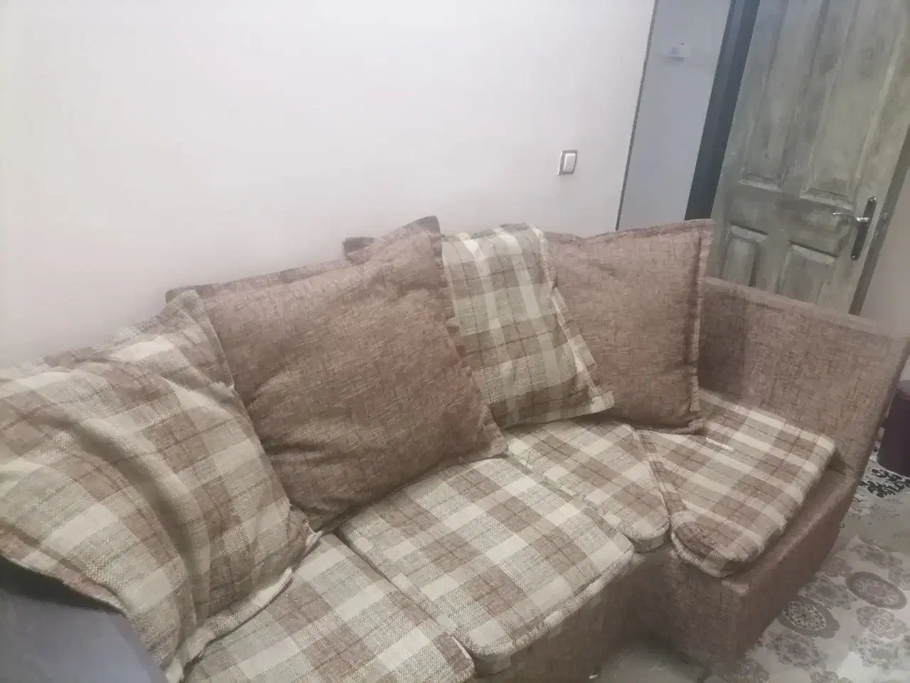 مبلمان راحتی ال ۸نفره همراه با دراور ام دی اف|مبلمان خانگی و میز عسلی|گلبهار, شهر جدید گلبهار|دیوار