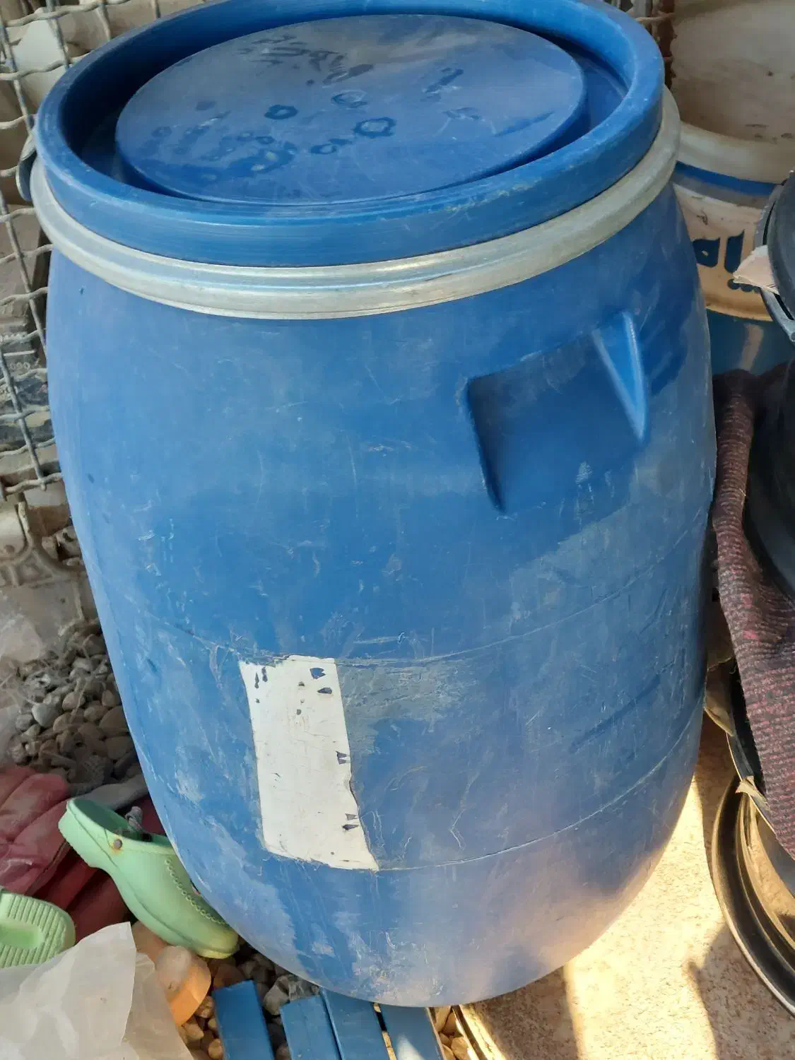 بشکه 125لیتری و50لیتری خارجی|مصالح و تجهیزات ساختمان|آبپخش, |دیوار