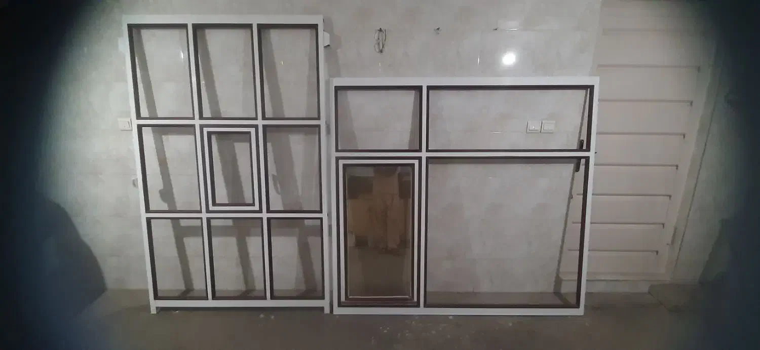 پنجره ۴ عدد|مصالح و تجهیزات ساختمان|زنجان, |دیوار