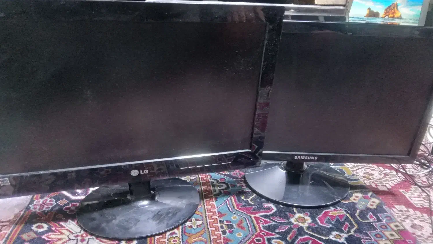 مانیتور led  ۱۹ اینچ|قطعات و لوازم جانبی رایانه|تهران, عبدل‌آباد|دیوار