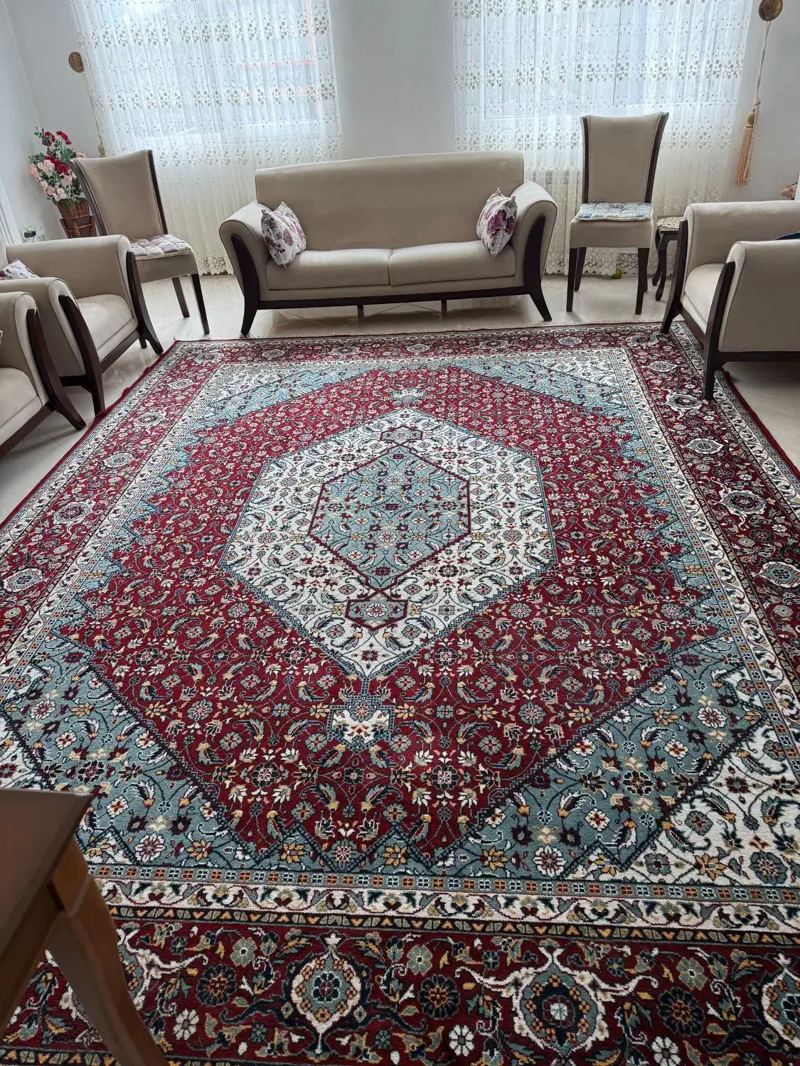 فرش ۱۲ متری|فرش|بندر انزلی, معلم|دیوار