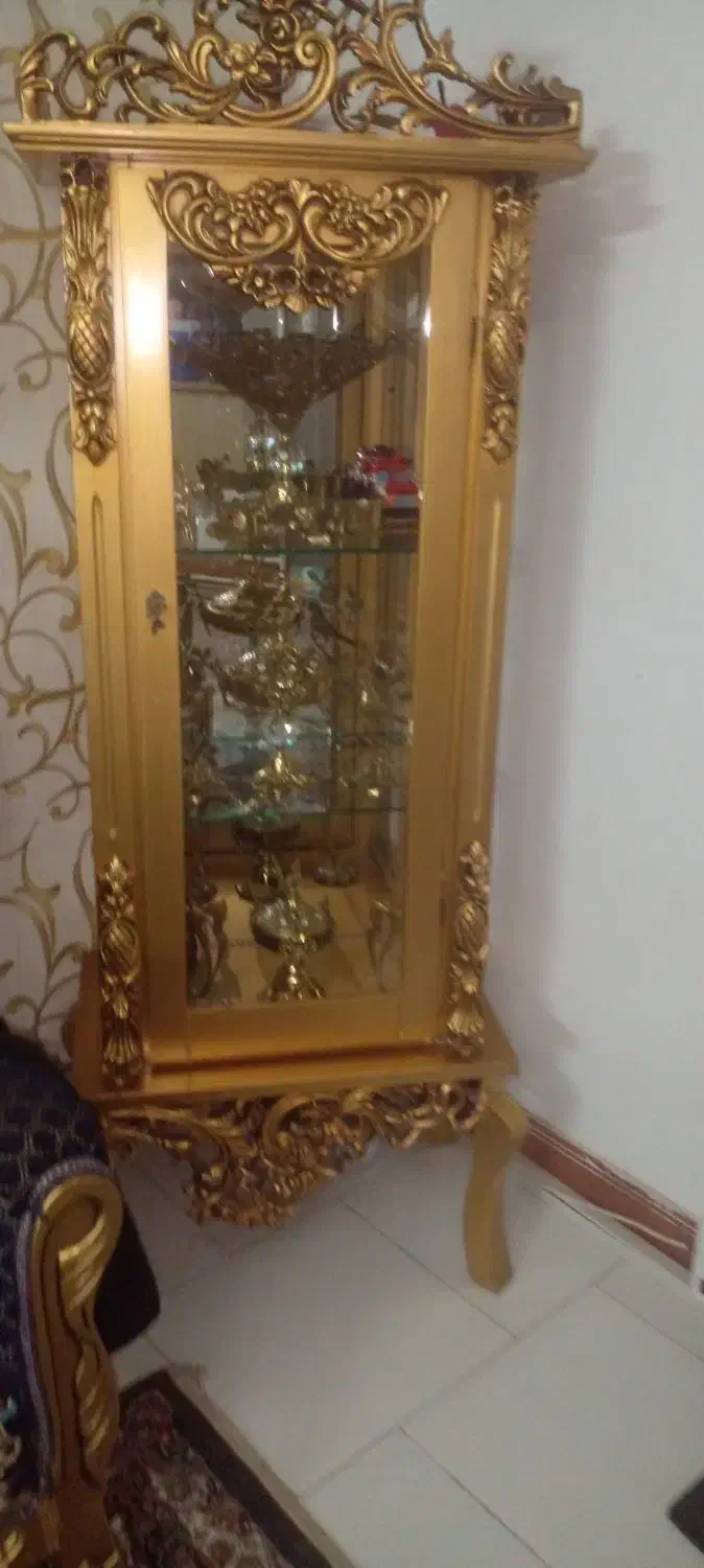 مینی بوفه سلطنتی طلایی|بوفه، ویترین، کنسول|پاکدشت, پاکدشت (مامازند)|دیوار