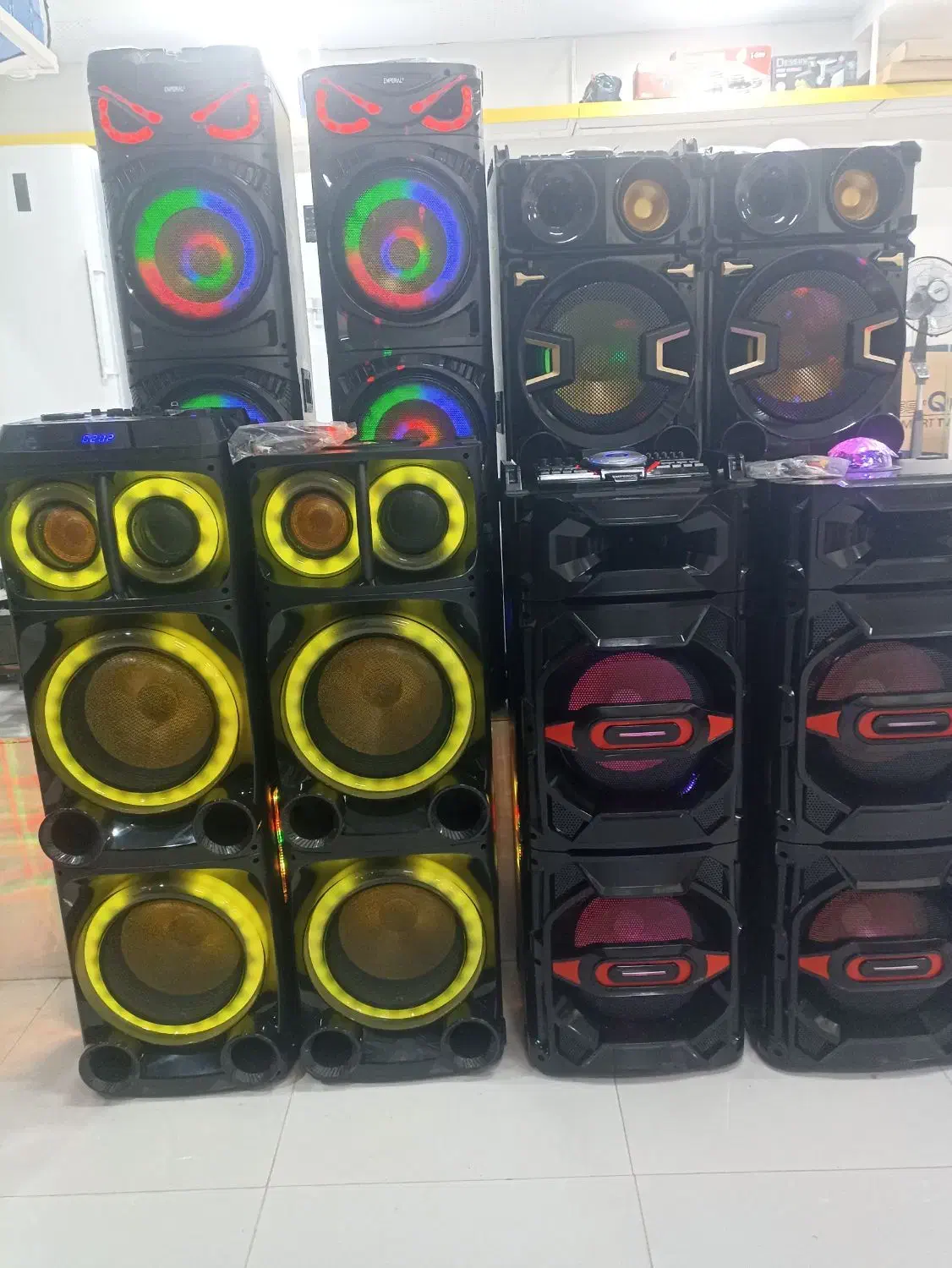 اسپیکر های|سیستم صوتی خانگی|بیرجند, |دیوار