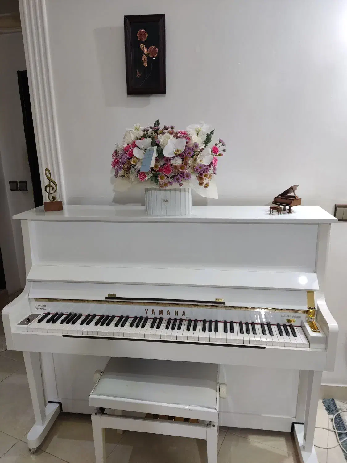 piano Yamaha j48|پیانو، کیبورد، آکاردئون|رشت, معلم|دیوار
