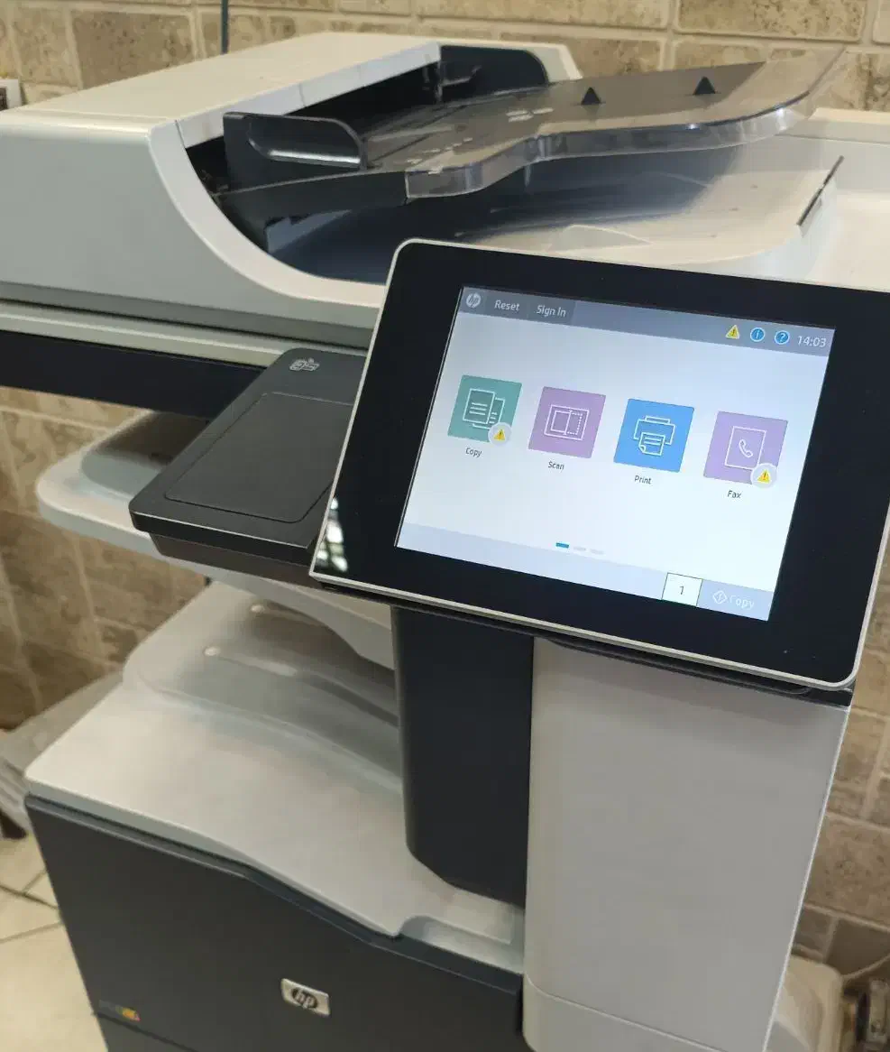 پرینتر لیزری رنگی hp mfp m775f|پرینتر، اسکنر، کپی، فکس|تهران, سلیمانی|دیوار