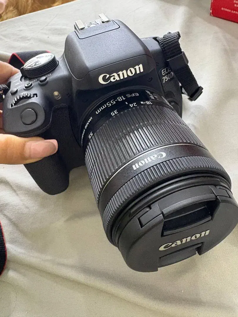 دوربین عکاسی وفیلمبرداری cannon 750d|دوربین عکاسی و فیلم‌برداری|تهران, دبستان|دیوار