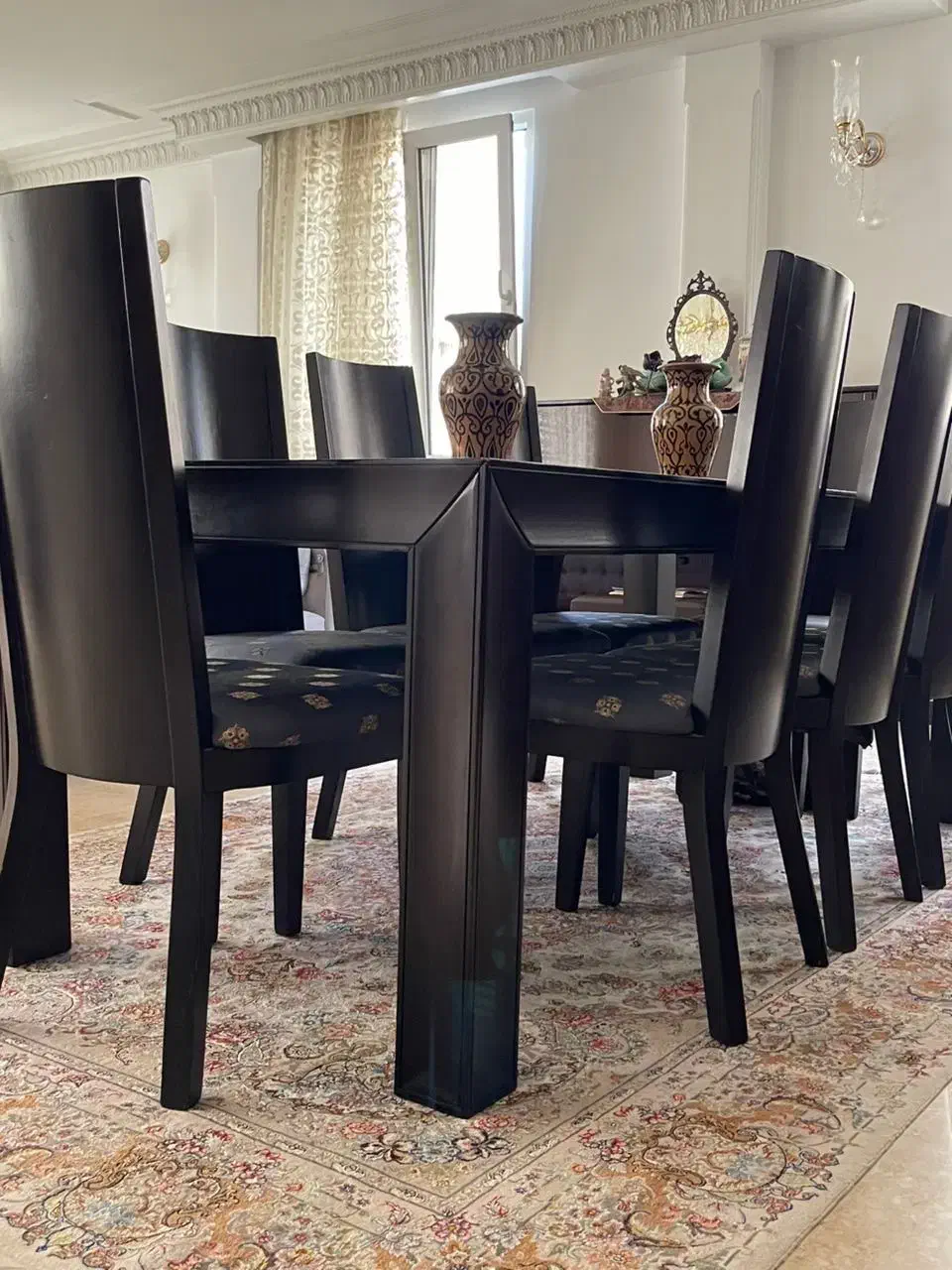 میز ناهارخوری ۸ نفره|میز و صندلی غذاخوری|تهران, پرستار|دیوار