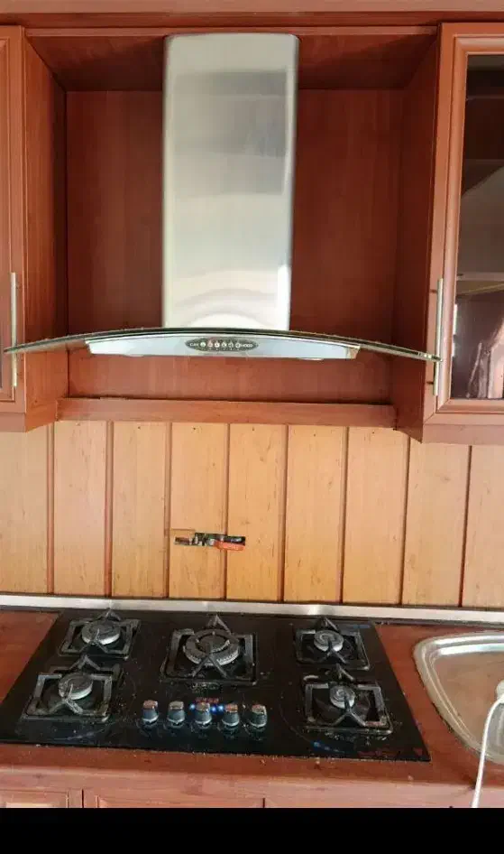 گاز رو میزی ۵ شعله برند و هود|اجاق گاز و لوازم برقی پختوپز|ملکآباد, |دیوار