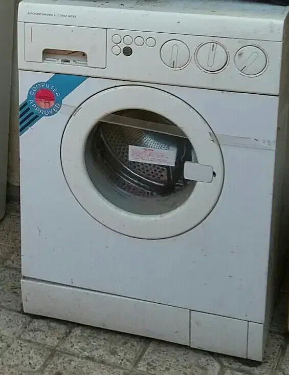 یخچال فریز کاملا سالم و لباسشویی تمام اتومات|ماشین لباسشویی و خشک‌کن لباس|خلخال, |دیوار