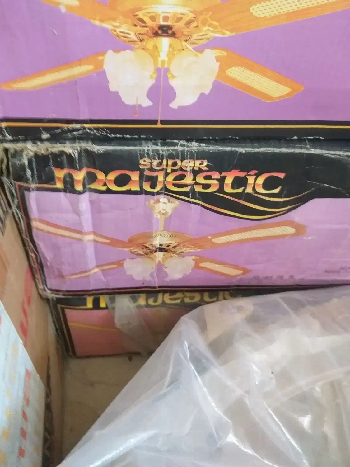 پنکه لوستری نو پلمب|پنکه و تصفیهکنندهٔ هوا|برازجان, |دیوار