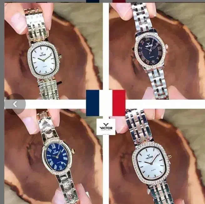 ساعت مچی زنانه ویکتور فرانسه اورجینال +جعبه و بگ|ساعت|اصفهان, نقش جهان|دیوار