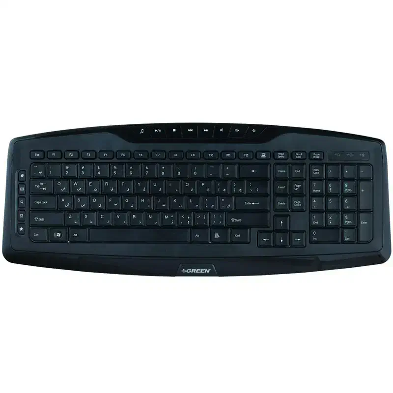 کیبورد گرین مدل ۵۰۱-GK با حروف فارسی|قطعات و لوازم جانبی رایانه|تهران, اباذر|دیوار