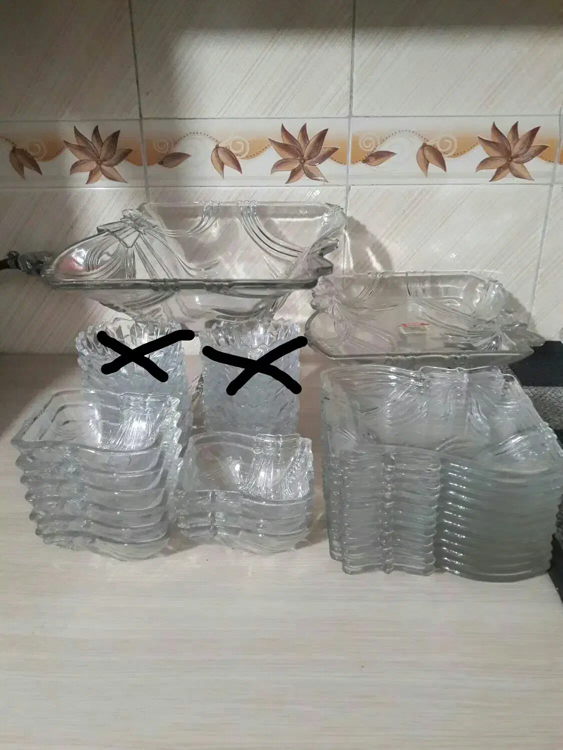 بلور کاوه پاپیونی|ظروف سرو و پذیرایی|قم, پردیسان|دیوار