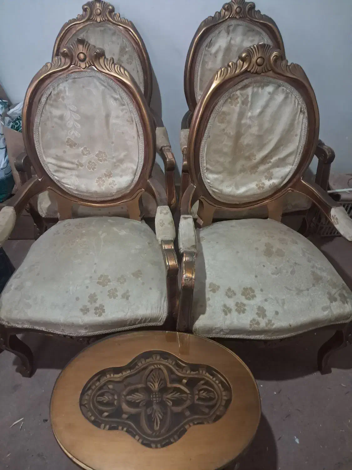 فروش مبل هفت نفره سلطنتی|مبلمان خانگی و میز عسلی|پردیس, فاز ۲|دیوار