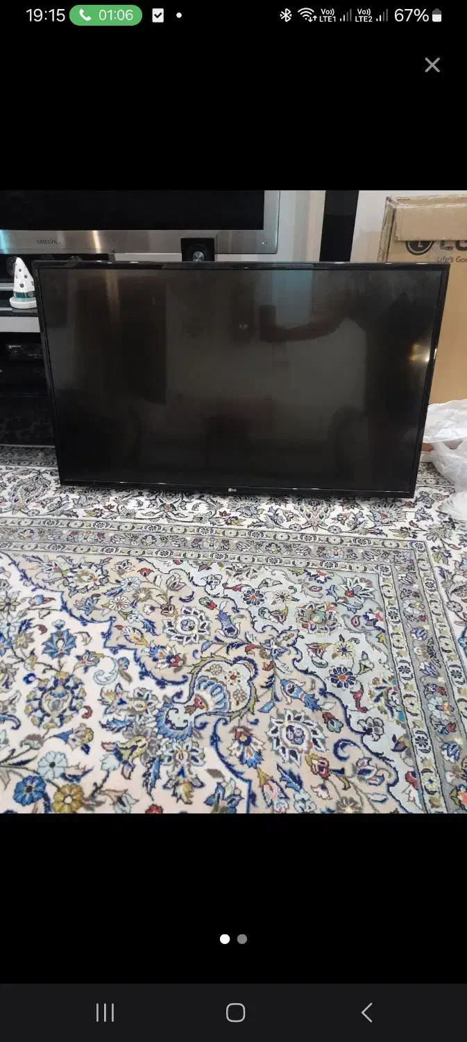 تلوزیون LG ۴۳ اینچ|تلویزیون و پروژکتور|تهران, مهران (سیدخندان)|دیوار