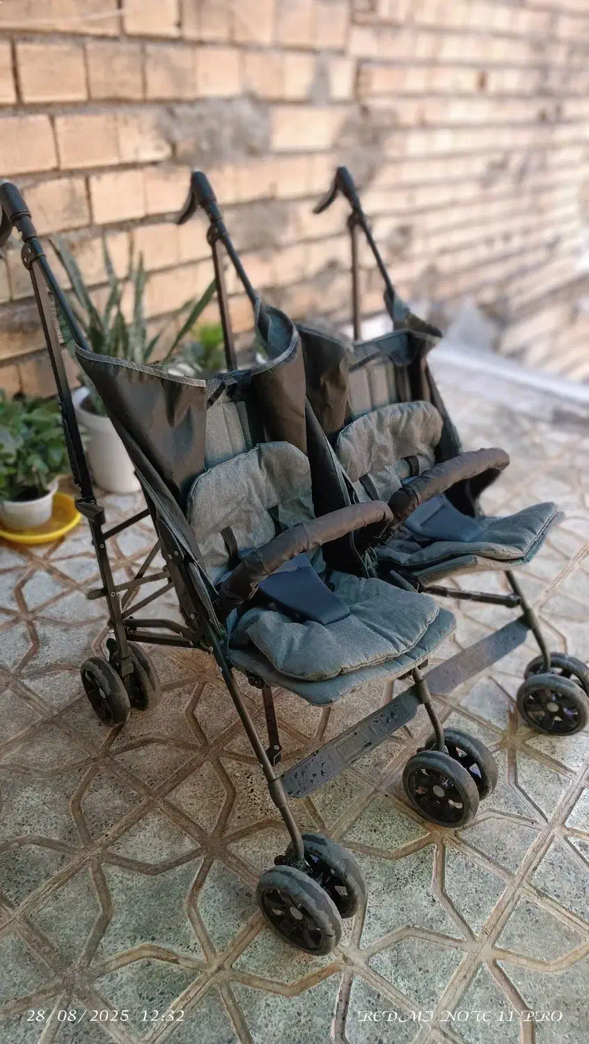 کالاسکه دوقلو|کالسکه و لوازم جانبی|الشتر, |دیوار