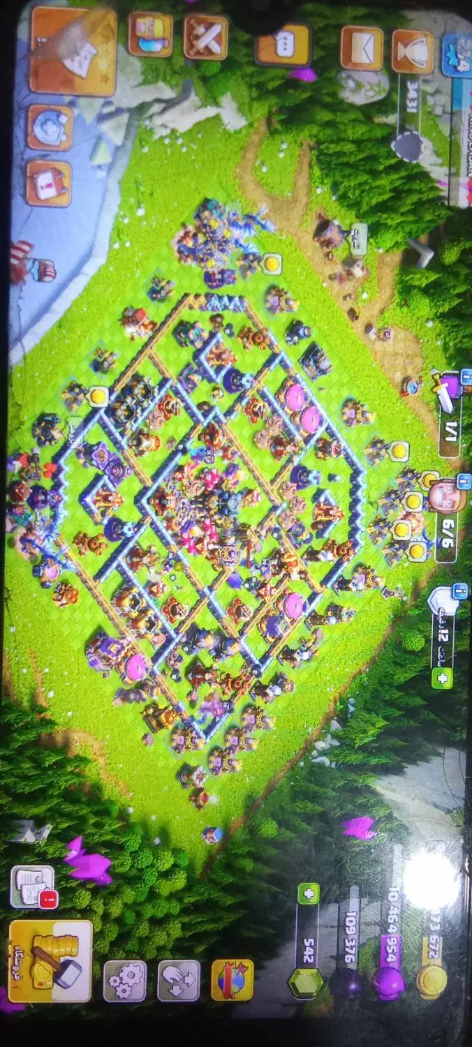 اکانت کلش تانهال هفده|کنسول، بازی ویدئویی و آنلاین|زاهدان, |دیوار