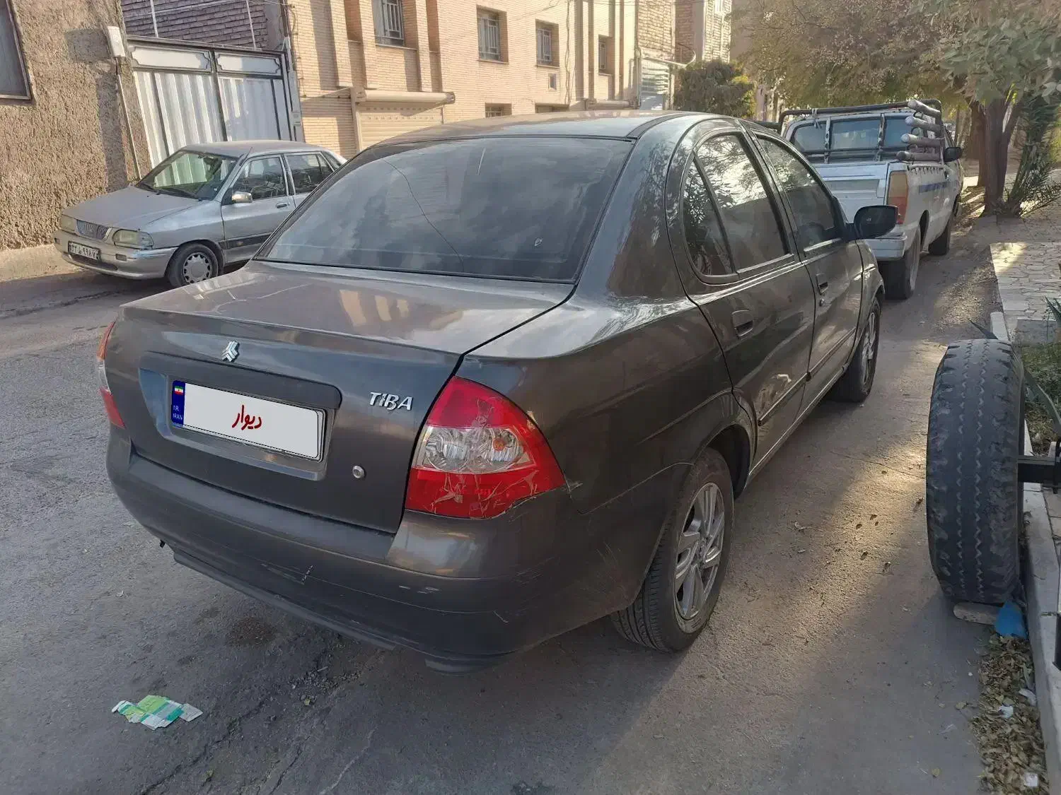 تیبا صندوق دار97دوگانه کارخانه|خودرو سواری و وانت|کرمان, |دیوار