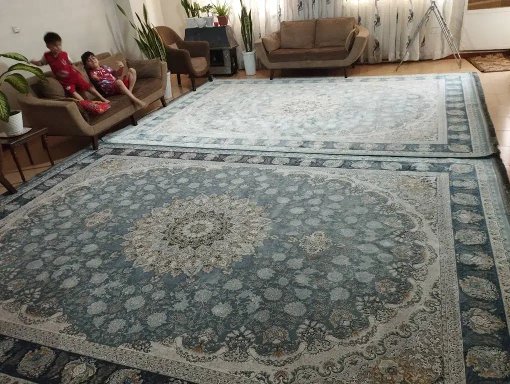 دوعدد فرش دوازده متری سالم|فرش|قدس, شهر‌قدس|دیوار