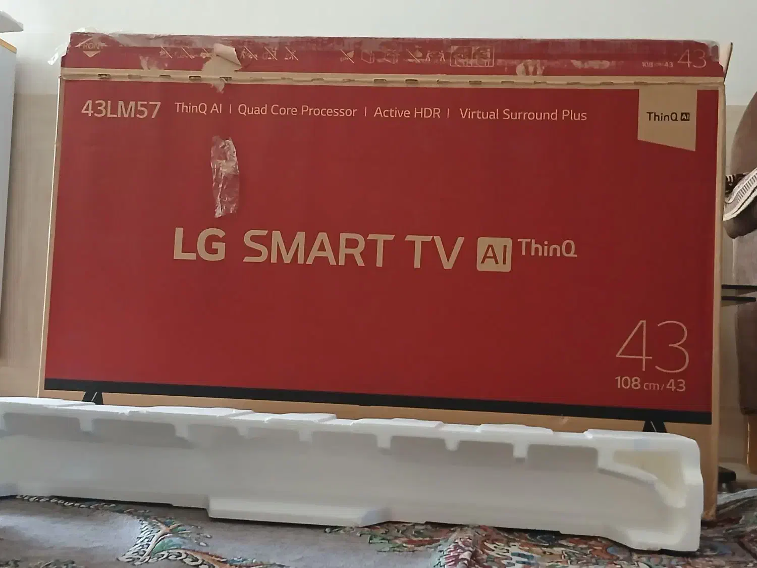 تلوزیون  اسمارت ۴۳ الجی اصل کره|تلویزیون و پروژکتور|گناباد, |دیوار