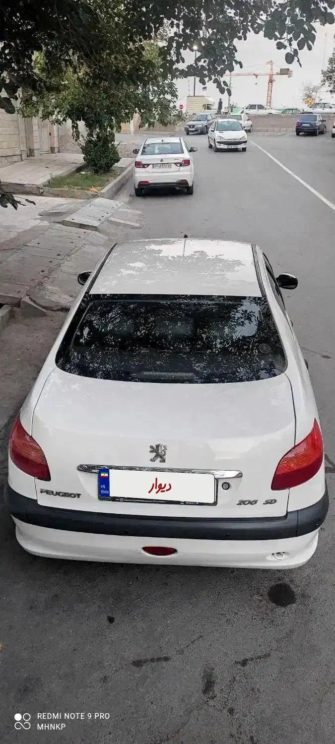 پژو 206SD V8 سفارشی آریان|خودرو سواری و وانت|گرگان, |دیوار