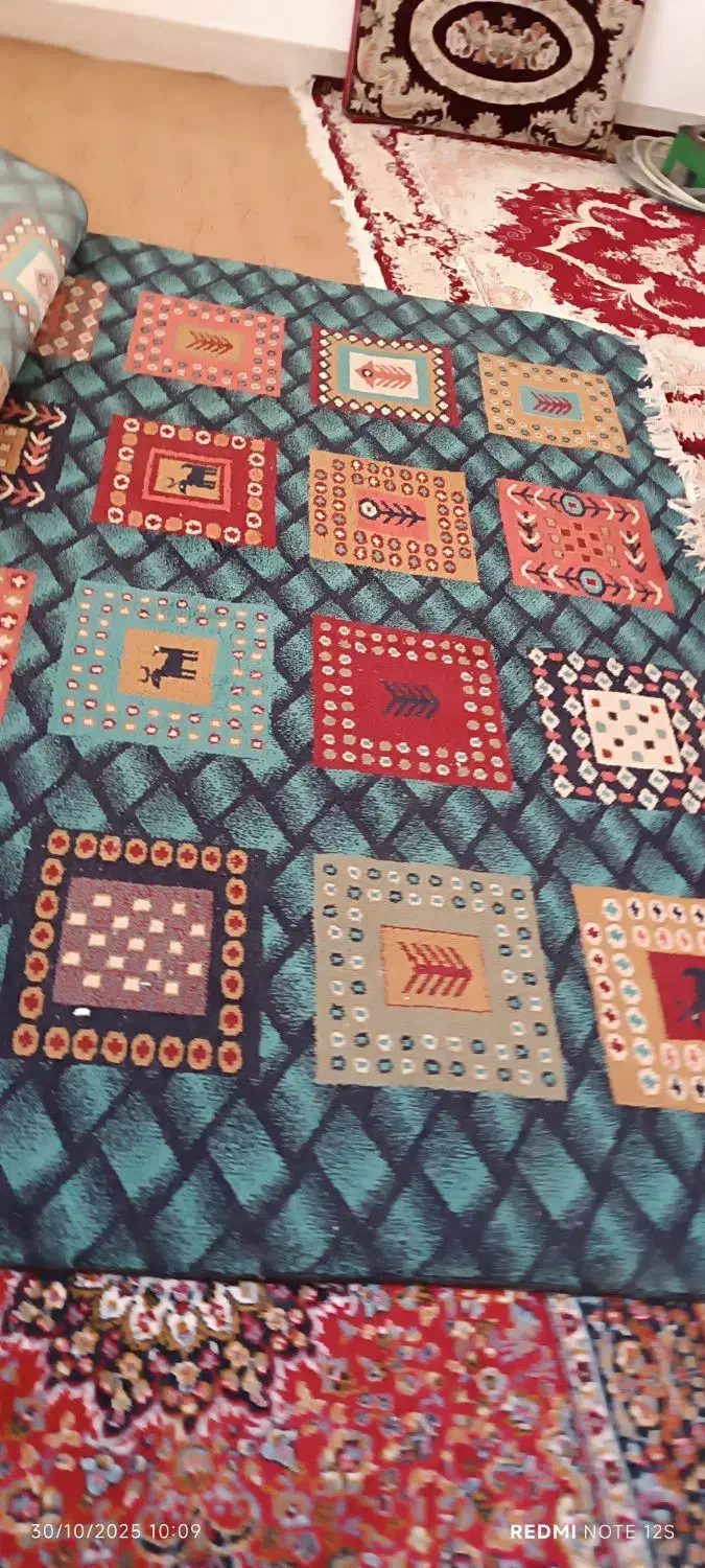 گلیم فرش|گلیم، جاجیم، گبه|کرمانشاه, |دیوار