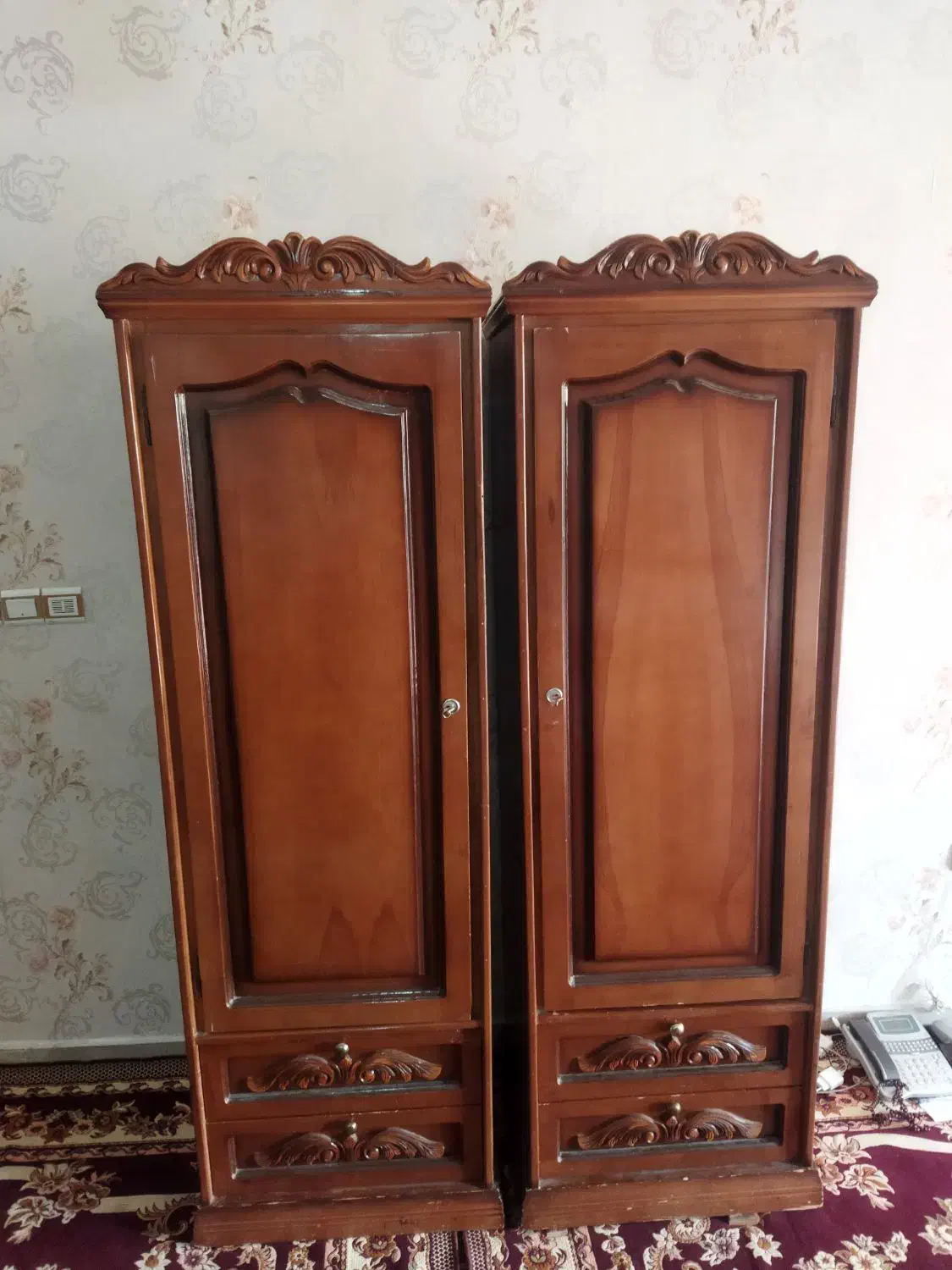 کمد لباس|جاکفشی، کمد، دراور|تبریز, |دیوار