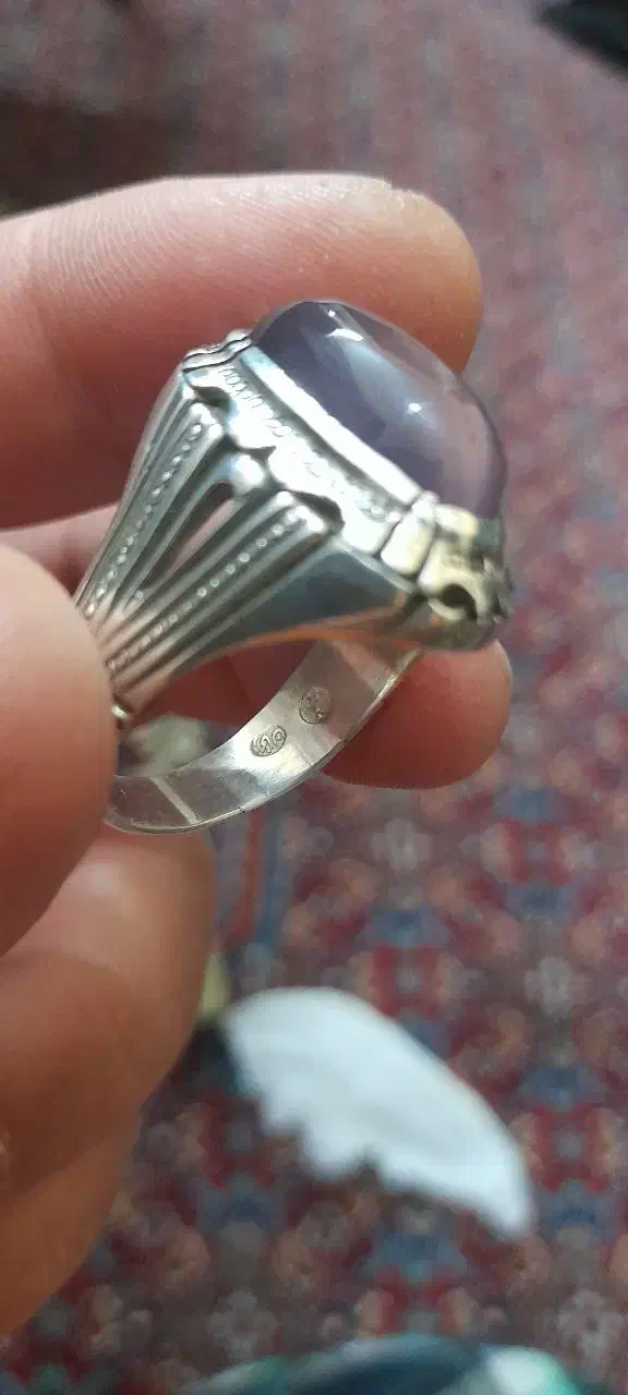 انگشتر نقره مردانه|جواهرات|زنجان, |دیوار