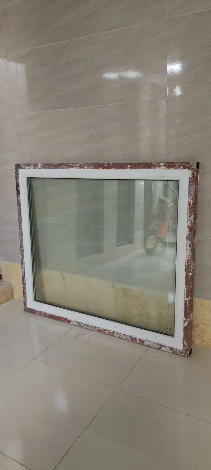 پنجره دو جداره به همراه چارچوب|مصالح و تجهیزات ساختمان|ارومیه, |دیوار