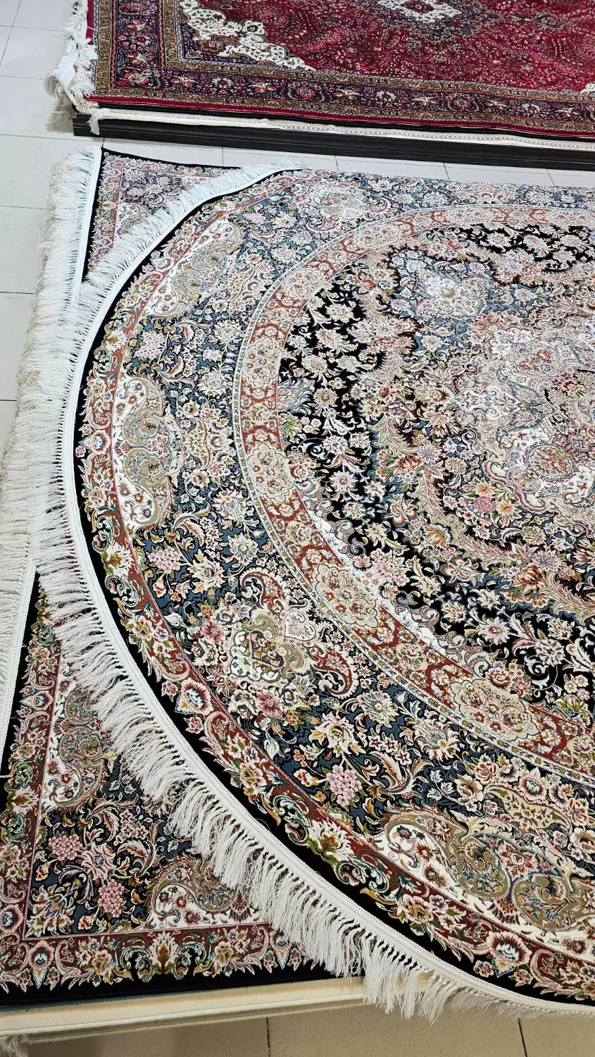 فرش ماشینی سالاری ۳×۳ دایره|فرش|تبریز, |دیوار