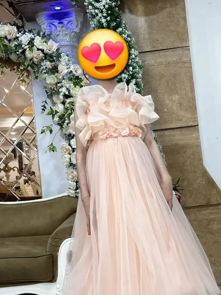 ۳ عدد لباس مجلسی دخترانه در حد نو|لباس|آمل, |دیوار