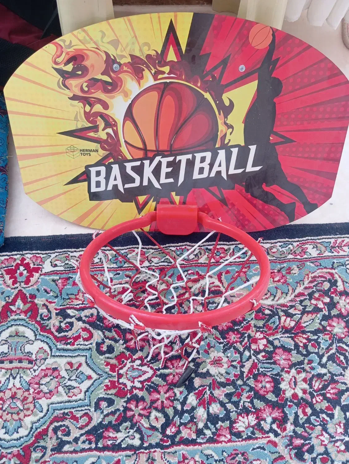 وسیله بازی بسکتبال|اسباب‌بازی بچه|زرند, |دیوار