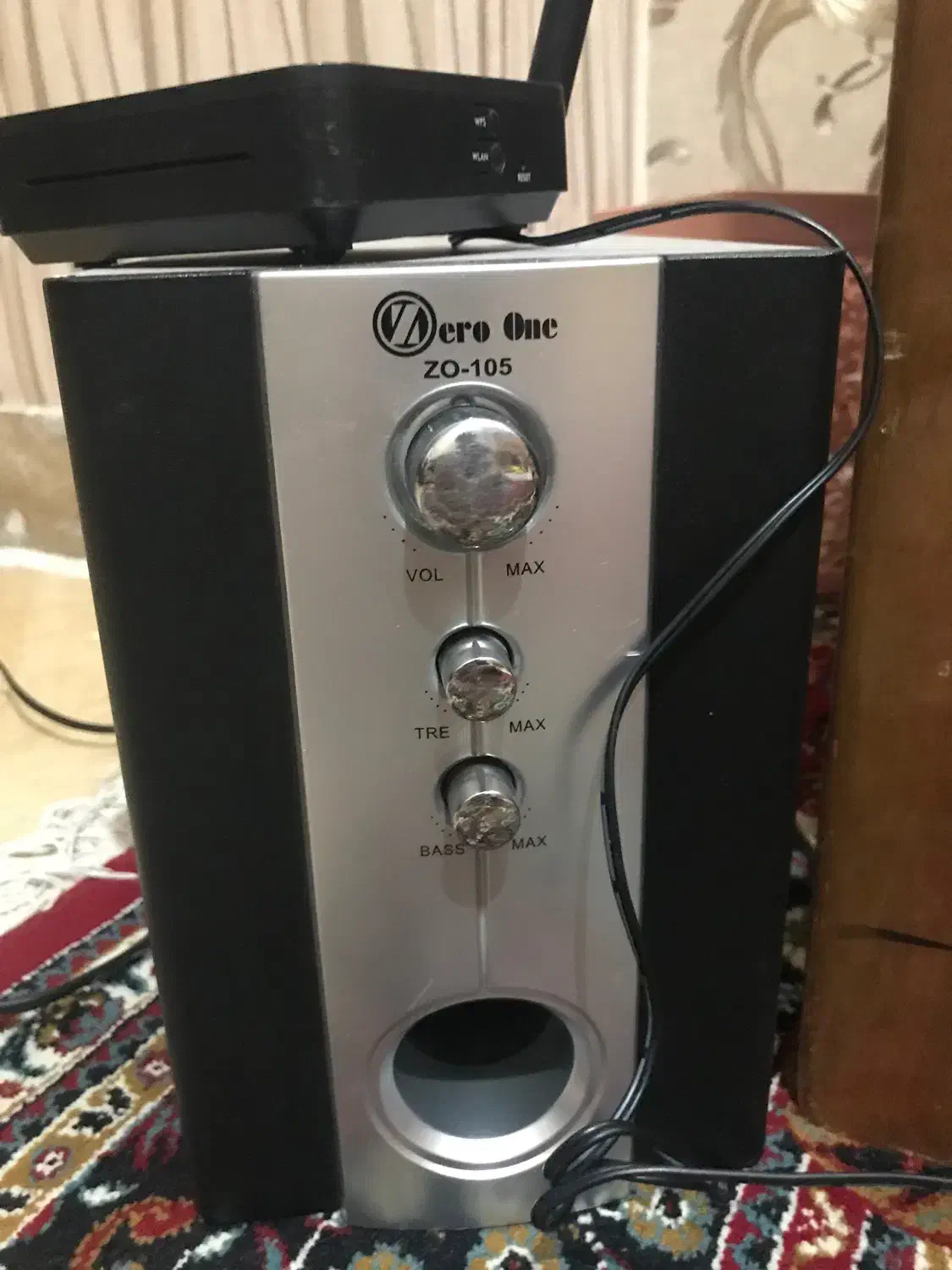 کامپیوتر کامل اسپیکر و ضبط و دستگاه وای فای|رایانه رومیزی|زاهدان, |دیوار