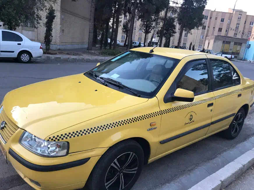 سمند تاکسی بکر ۹۵|خودرو سواری و وانت|شیراز, شهرک بهار|دیوار