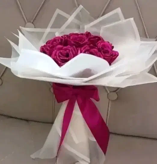 دست گل روبانی پرطرفدار|گل مصنوعی|دورود, |دیوار