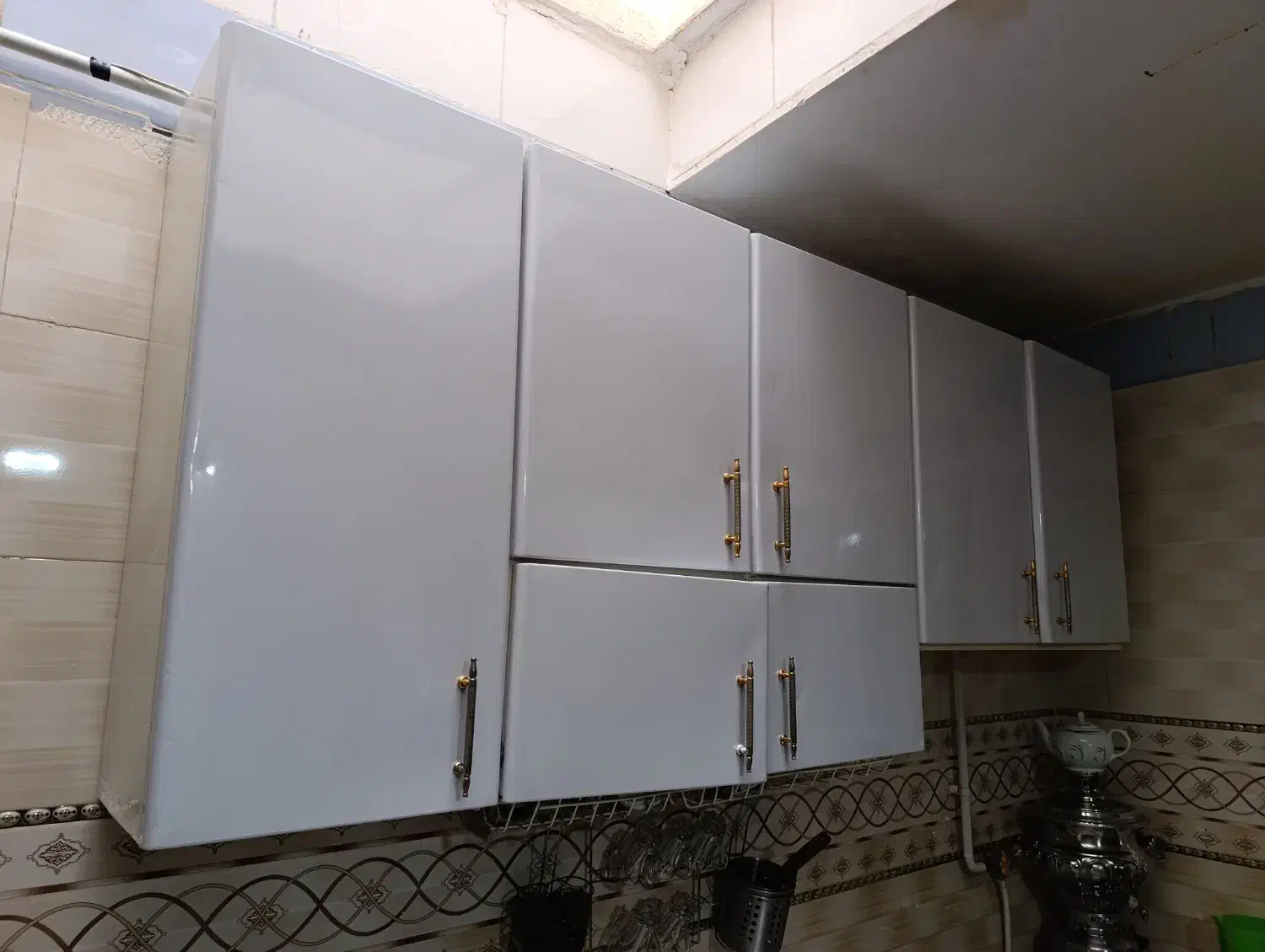 کابینت فلزی آشپزخانه|مصالح و تجهیزات ساختمان|خاوه, |دیوار