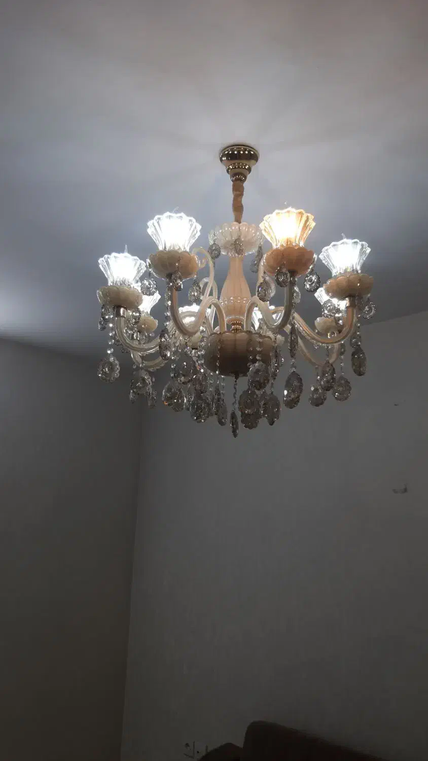 لوستر ۸ شاخه|لوستر و چراغ آویز|تهران, اسکندری|دیوار