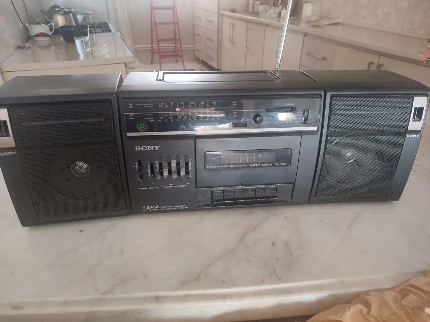 رادیو ضبط قدیمی|سیستم صوتی خانگی|خوی, |دیوار