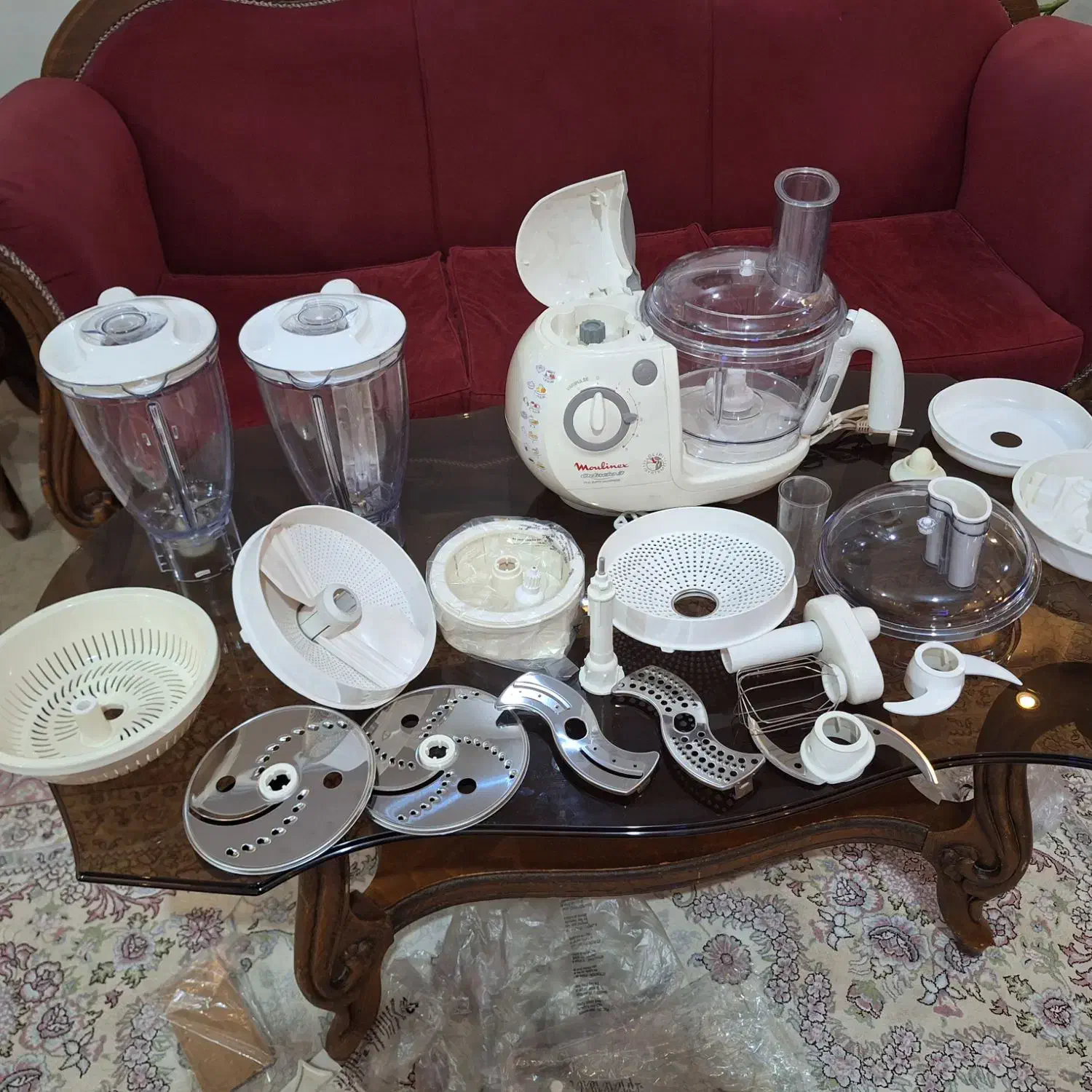 غذا ساز مولینکس اصل فرانسه .کاملا نو .بدون کارتن|خردکن، آسیاب، غذاساز|تهران, خاک سفید|دیوار