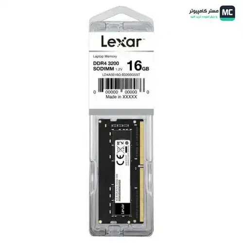 رم کامپیوتر لکسار تک کاناله با حافظه 16گیگابایت|قطعات و لوازم جانبی رایانه|تهران, چیتگر شمالی|دیوار