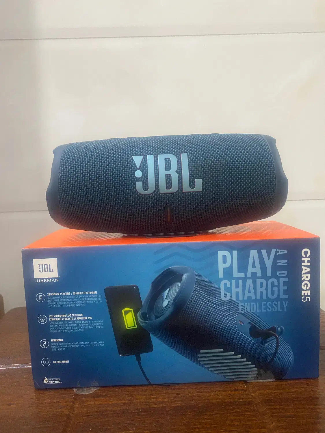 اسپیکر charge5 -jbl|پخش‌کننده همراه|قم, هفت تیر|دیوار