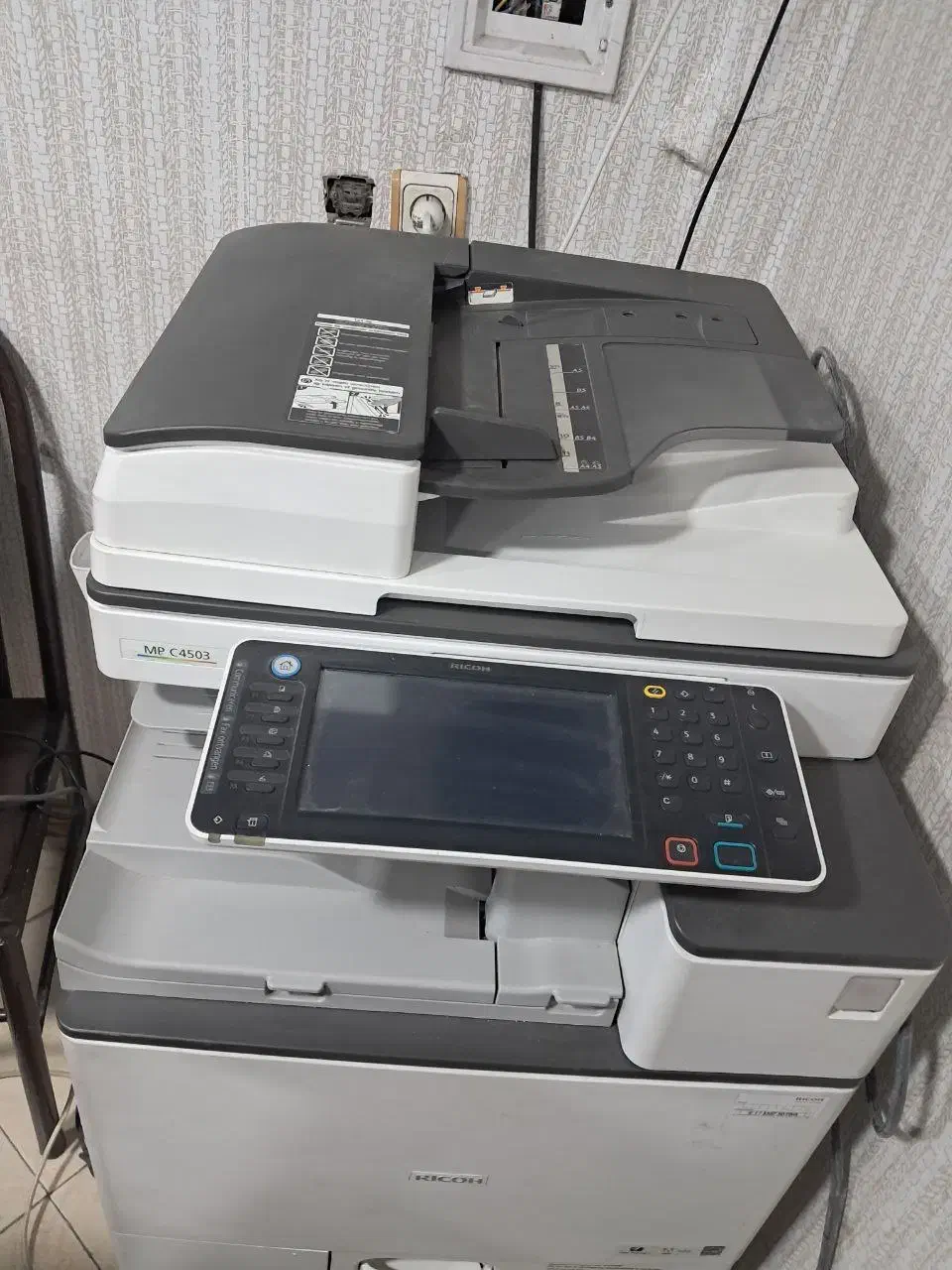 دستگاه کپی 4کاره ریکو مدل(MP C4504)|پرینتر، اسکنر، کپی، فکس|تهران, مشیریه|دیوار