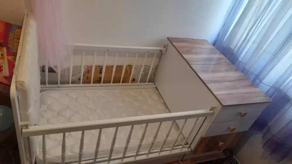 تخت کودک و نوجوان دومنظوره وارداتی آپادانا|تخت و صندلی بچه|رشت, رشتیان|دیوار